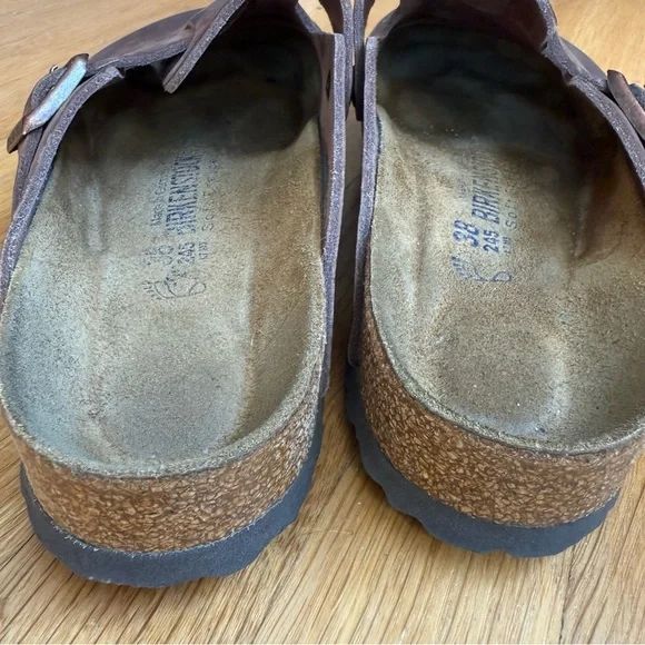 Birkenstock Boston Soft Footbed Oiled Leather - Habana